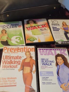 Just Walk Belly Blasting Walk DVD - Purple Cover